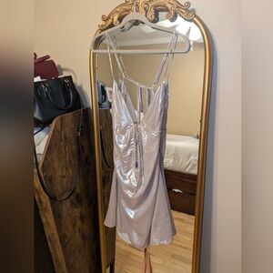 Elegant Satin Slip Dress